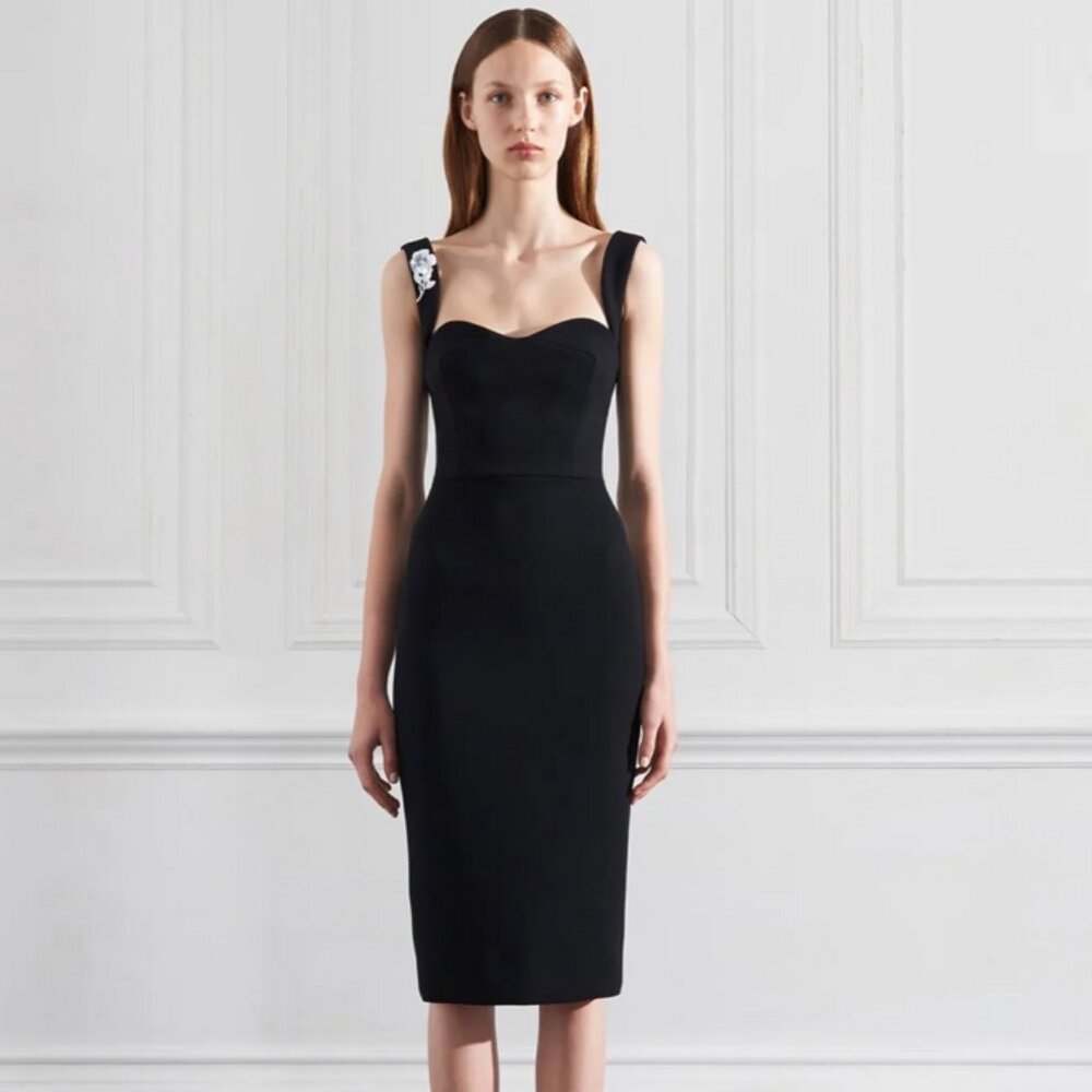 Victoria Beckham Bustier Sheath Dress | Resort 2016 | US 0